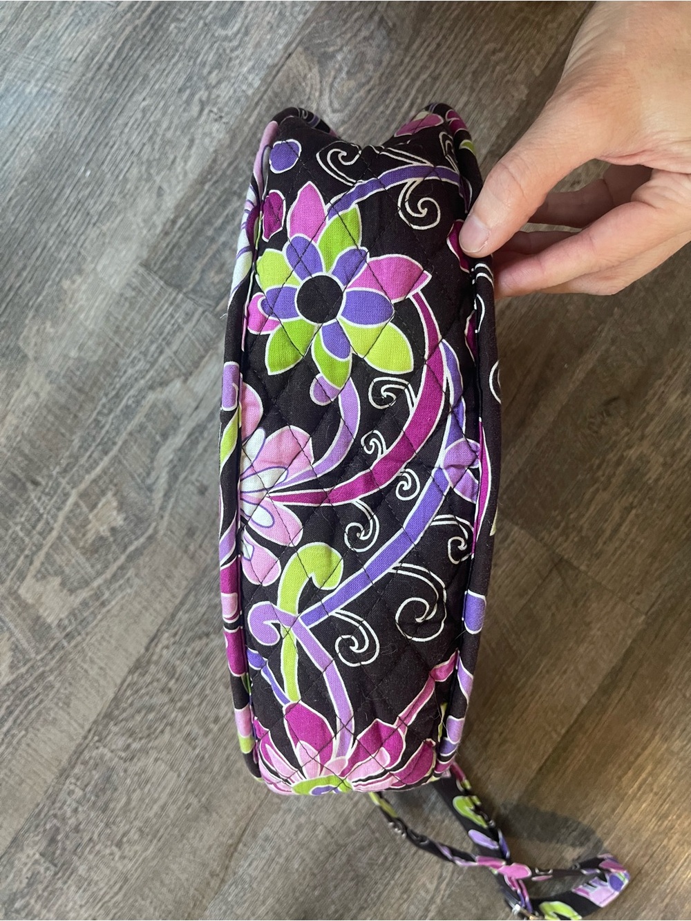 NWOT Vera Bradley Saddle Up Purple Punch print retired - Picture 7 of 10